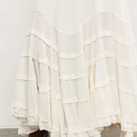 Maxi Ruffle Skirt - Picture 2 of 3